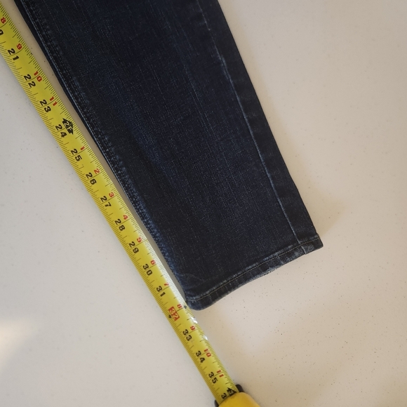 Silver Jeans Most Wanted Straight Leg Dark Wash Stretch High Rise Womens Size 28 - Picture 10 of 11